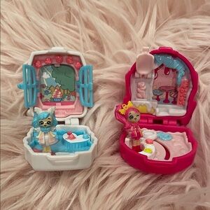 Cute Heart and Donut Themed Compact Toys